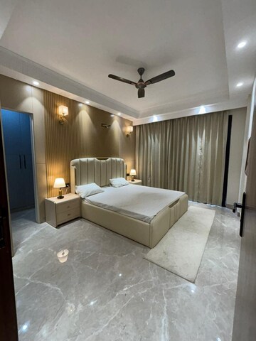 Bedroom in 4 BHK Builder Floor at Unitech Arcadia, South City 2 – for Rent