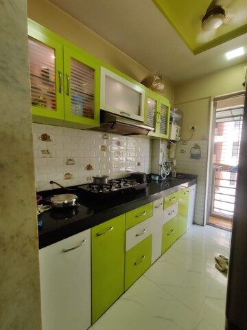 Kitchen in 1 BHK Apartment at Siddhi City Phase V, Badlapur East – for Sale