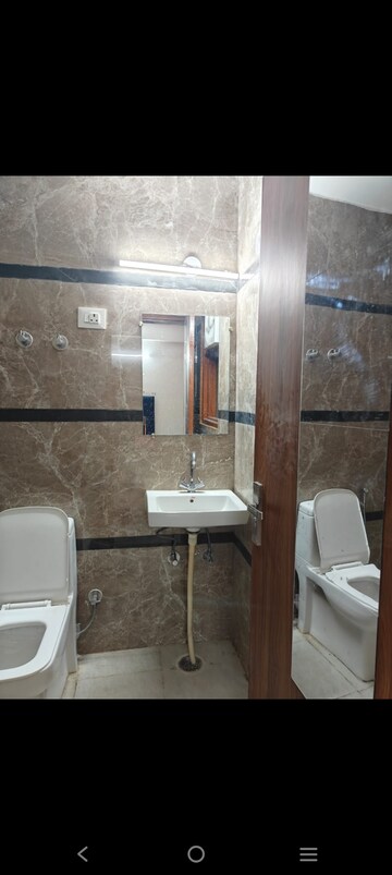 Bathroom in 2 BHK Builder Floor at Saket – for Rent