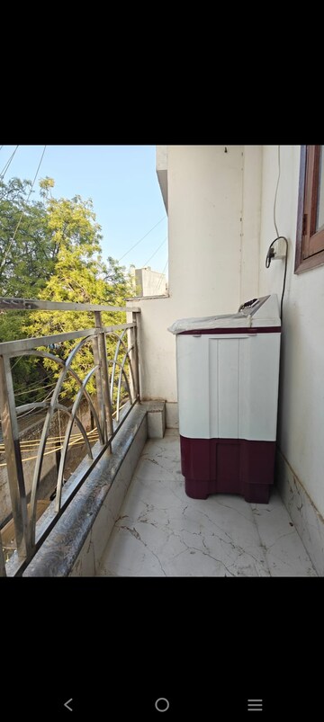 Balcony in 2 BHK Builder Floor at Saket – for Rent