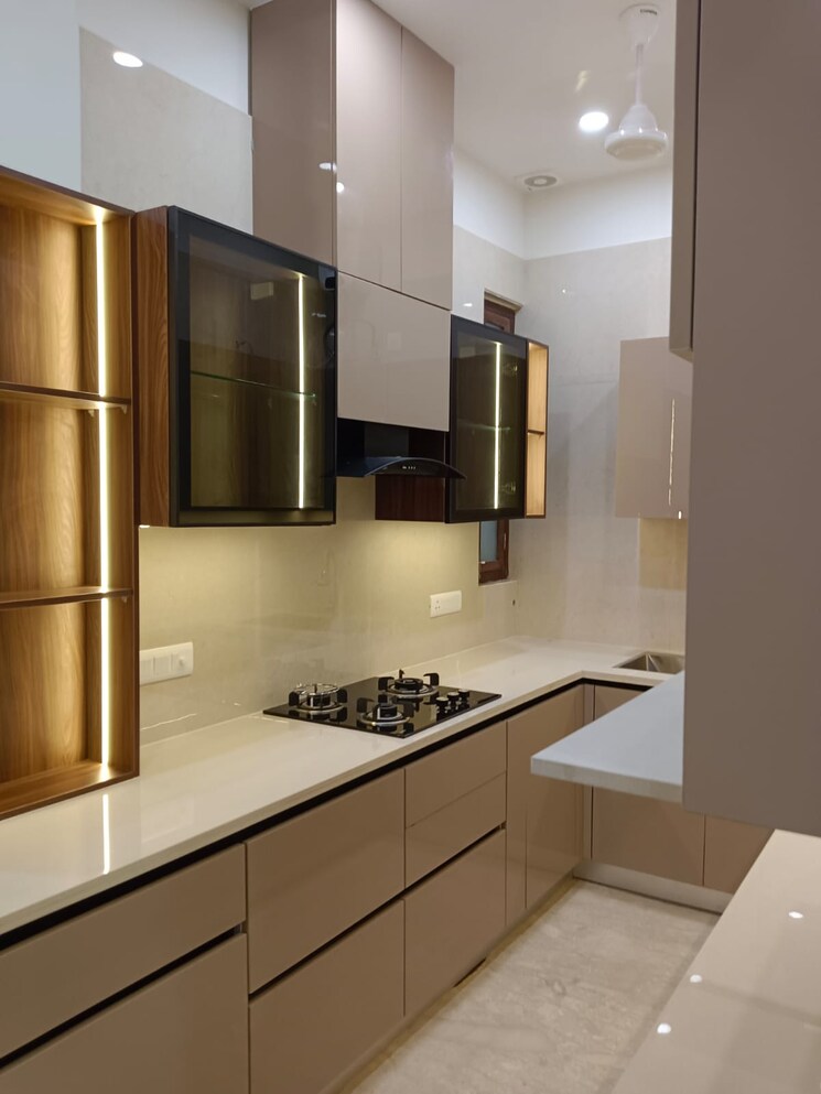 Kitchen, lajpat nagar 4 2 Bedroom 1090 Sq.Ft. Builder Floor In Lajpat Nagar 4 Delhi 9076487