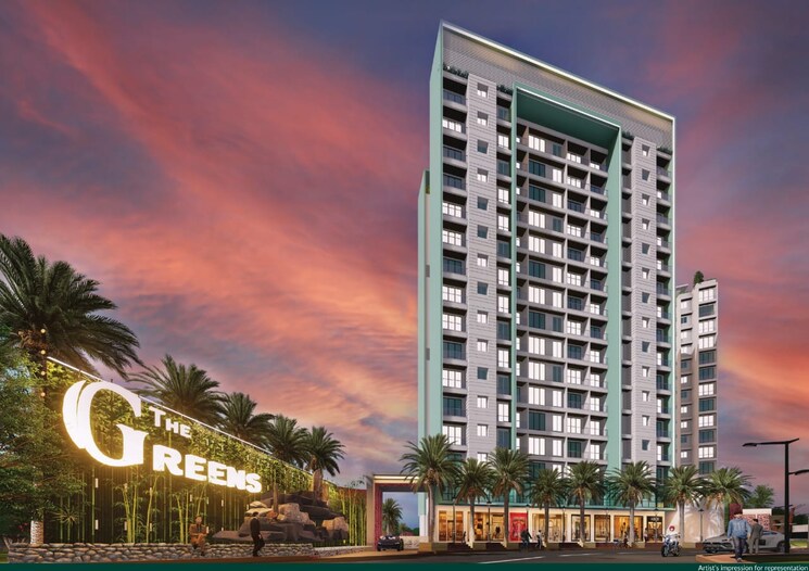Exterior View, sai-shradha-the-greens 2 Bedroom 487 Sq.Ft. Apartment In Taloja Sector 2 Navi Mumbai 9076496