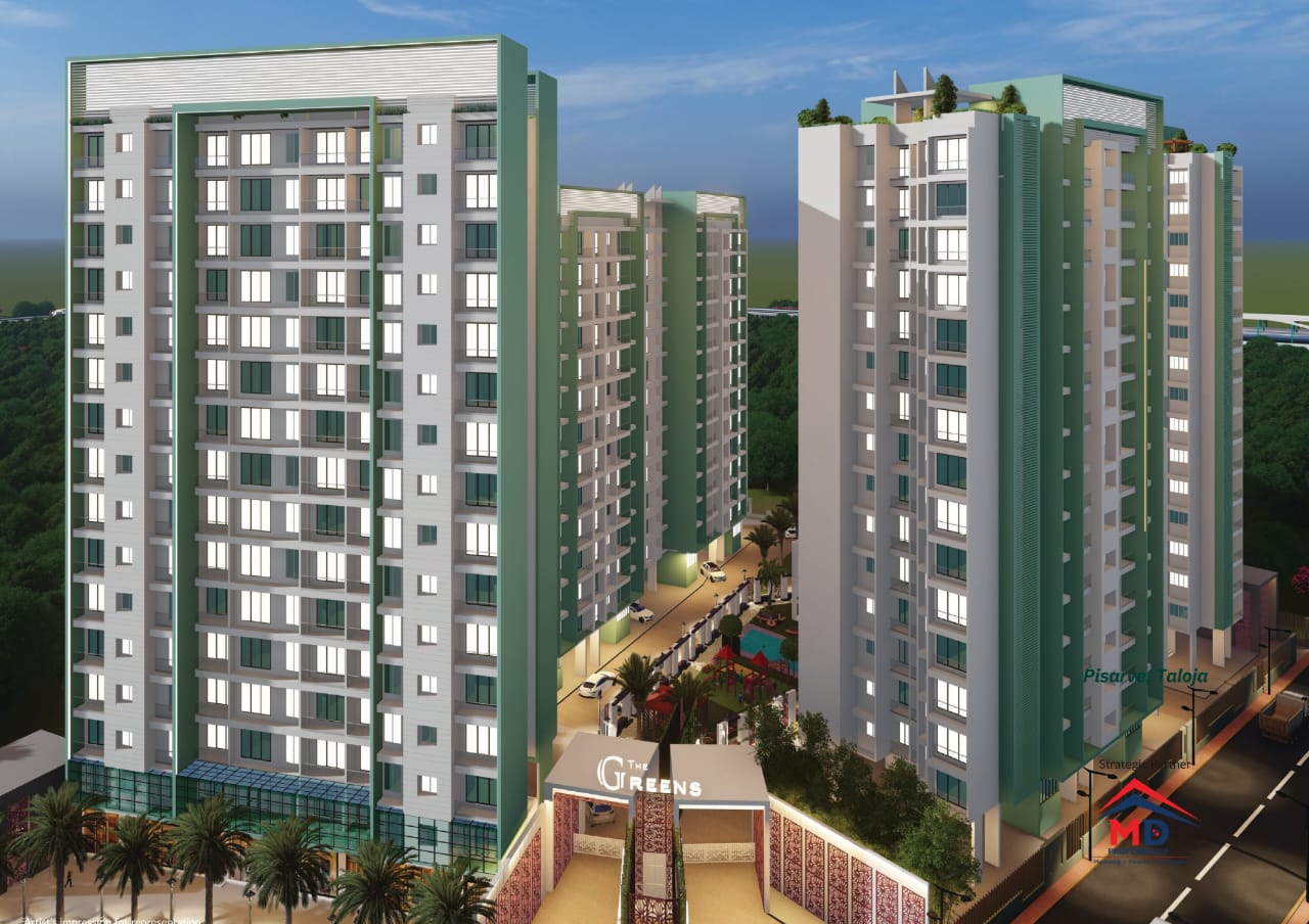 2 BHK 487 Sq.Ft. Apartment in Sai Shradha The Greens