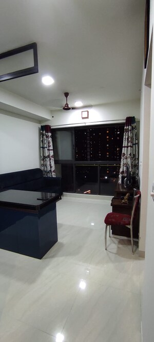 Living Room in 1 BHK Apartment at Lodha Crown Quality Homes, Majiwada – for Sale