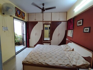 Bedroom in 2 BHK Apartment at Siddeshwar Heights, Panch Pakhadi – for Rent