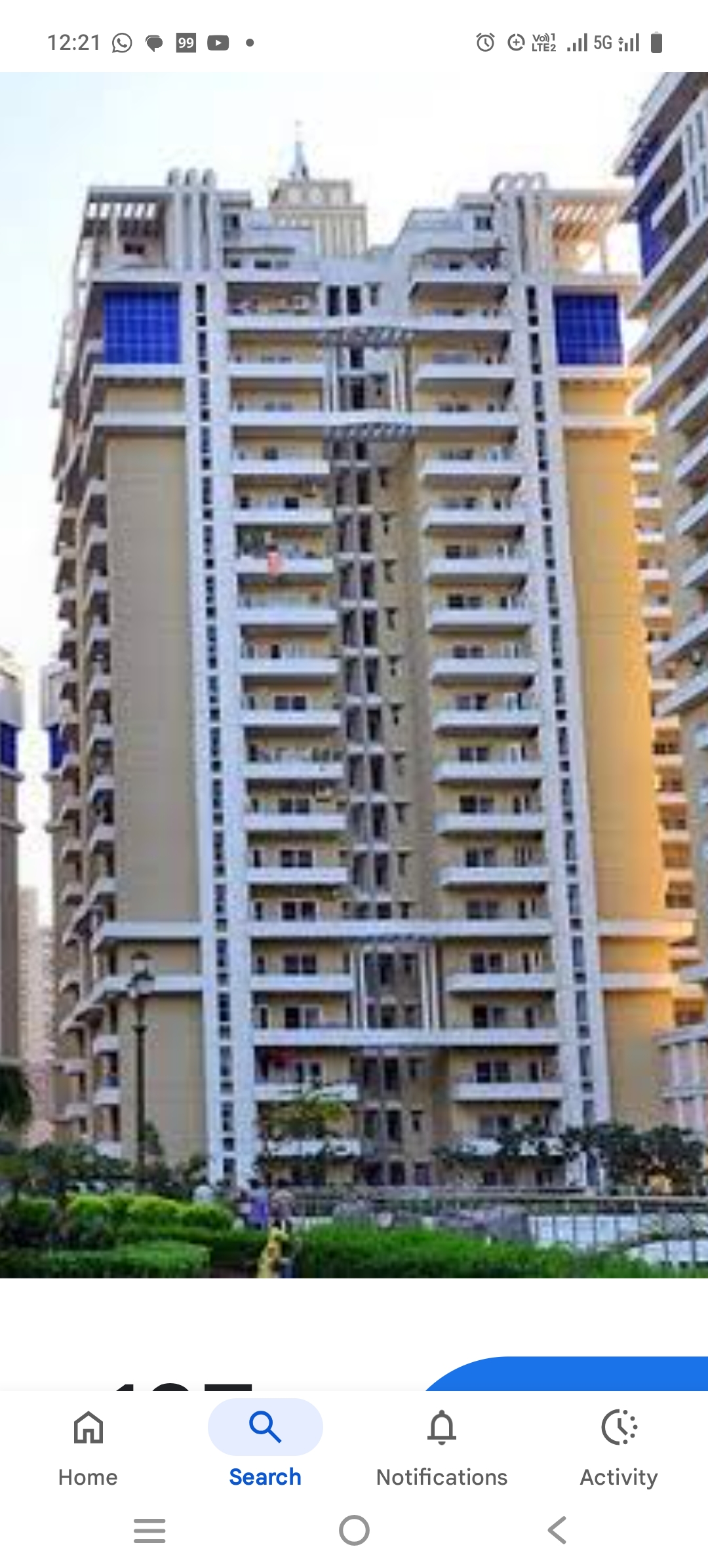 3 BHK + Pooja Room 1715 Sq.Ft. Apartment in Purvanchal Royal Park
