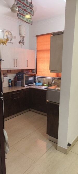 Kitchen in 3 BHK Builder Floor at US Pine Homes, Dhakoli – for Sale