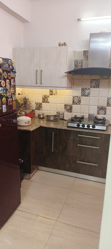 Kitchen in 3 BHK Builder Floor at US Pine Homes, Dhakoli – for Sale