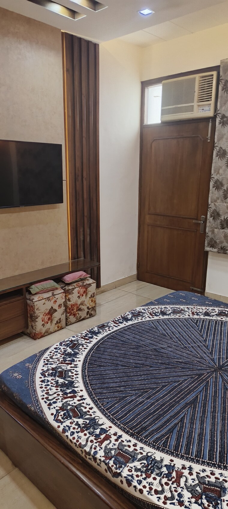 Bedroom, us-pine-homes 3 Bedroom 1900 Sq.Ft. Builder Floor In Dhakoli Zirakpur 9076597