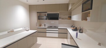 Kitchen in 4 BHK Apartment at Aurobindo Kohinoor, Serilingampally – for Rent