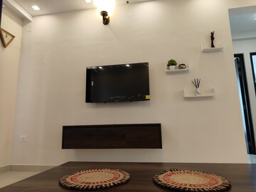Living Room in 3 BHK Apartment at Pashmina Waterfront, Old Madras Road – for Rent