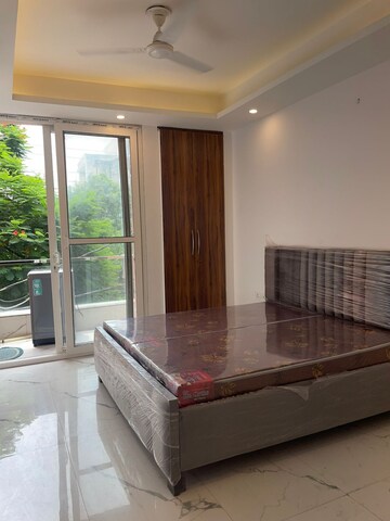 Balcony in 2 BHK Builder Floor at Freedom Fighters Enclave – for Rent