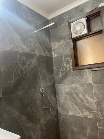 Bathroom in 2 BHK Builder Floor at Freedom Fighters Enclave – for Rent