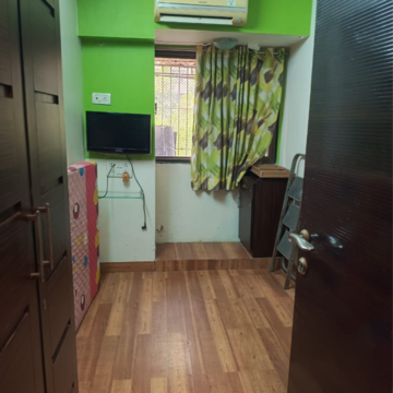 Balcony in 1.5 BHK Apartment at Ajmera Cosmic Heights, Bhakti Park – for Rent