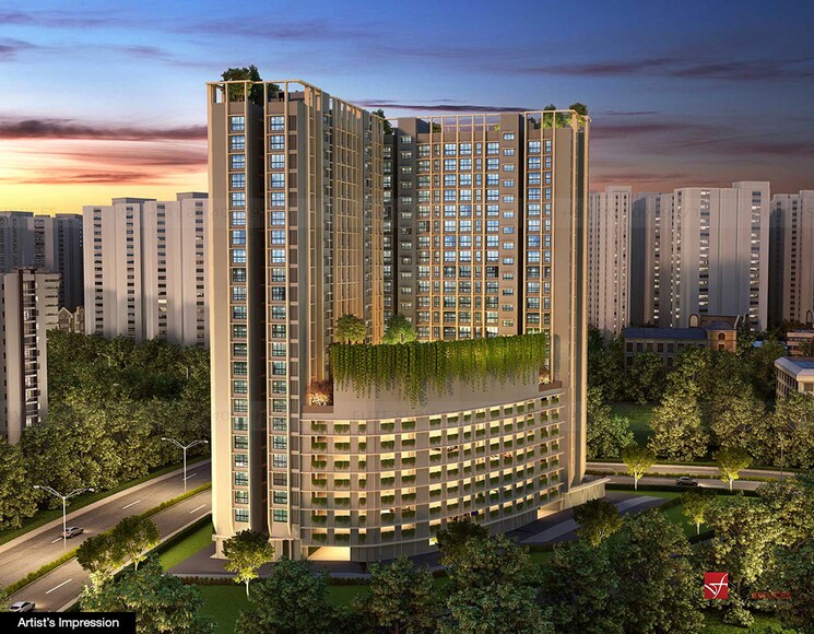 Exterior View, dosti-oro-67 1 Bedroom 417 Sq.Ft. Apartment In Kandivali West Mumbai 9076765