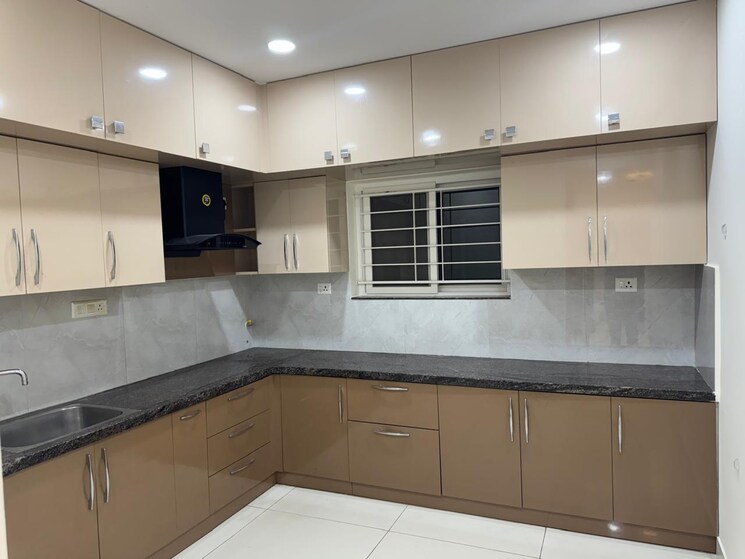 Kitchen, my-home-mangala 3 Bedroom 1800 Sq.Ft. Apartment In Kondapur Hyderabad 9076759