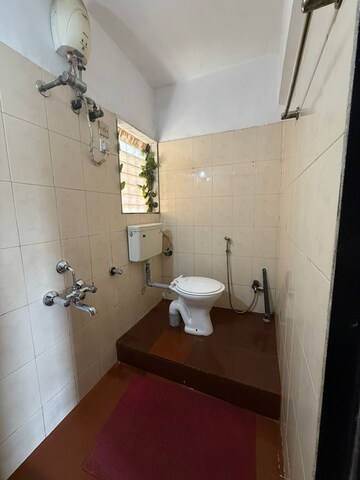 Bathroom in 2 BHK Apartment at Dheeraj Ganga, Malad West – for Rent