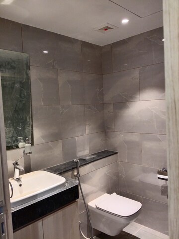 Bathroom in 4 BHK Apartment at Rustomjee Crown, Prabhadevi – for Rent