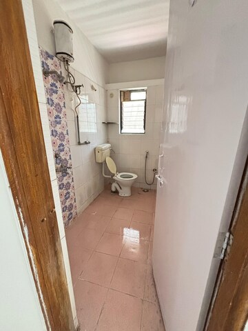 Bathroom in 3 BHK Apartment at Chandan Nagar – for Rent