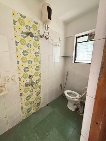 Bathroom in 3 BHK Apartment at Chandan Nagar – for Rent