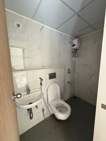 Bathroom in 2 BHK Apartment at Lodha Golden Dream, Dombivli East – for Rent