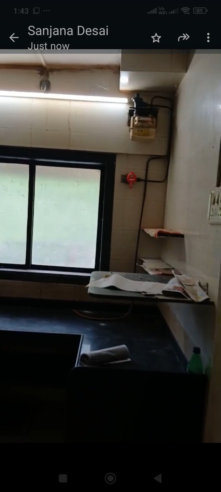 Kitchen, harsha-ratan-chs 1 Bedroom 550 Sq.Ft. Apartment In Borivali East Mumbai 9076946