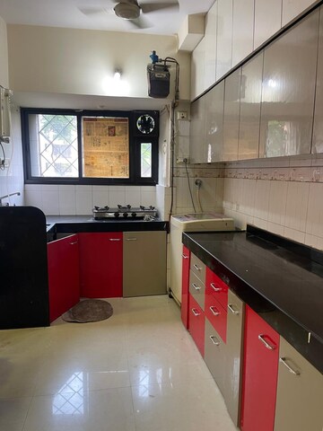 Kitchen in 1 BHK Apartment at Manavsthal Heights, Andheri East – for Rent