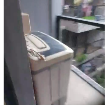Balcony in 1 BHK Apartment at Arete India Our Homes 3, Laxmi Mod Colony – for Rent