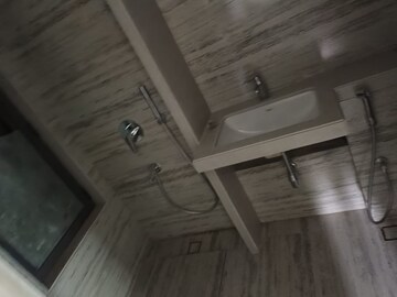 Bathroom in 2 BHK Apartment at Rustomjee Paramount, Khar West – for Rent