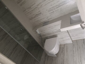 Bathroom in 2 BHK Apartment at Rustomjee Paramount, Khar West – for Rent
