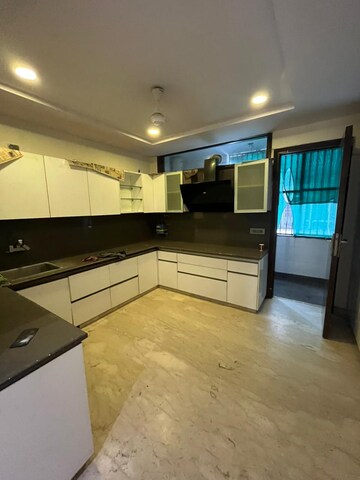 Kitchen in 3 BHK Builder Floor at Rajouri Garden – for Rent