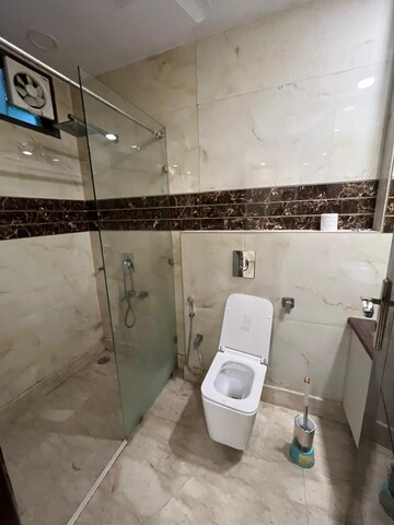 Bathroom in 3 BHK Builder Floor at Rajouri Garden – for Rent