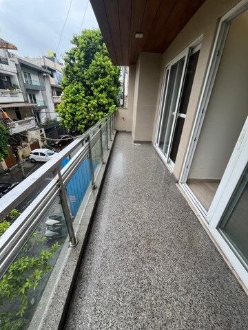 Balcony in 3 BHK Builder Floor at Rajouri Garden – for Rent