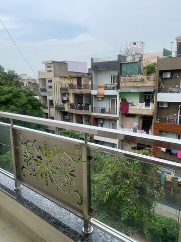 Balcony in 2 BHK Builder Floor at Tagore Garden – for Rent