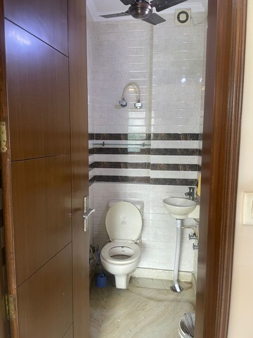 Bathroom in 2 BHK Builder Floor at Tagore Garden – for Rent