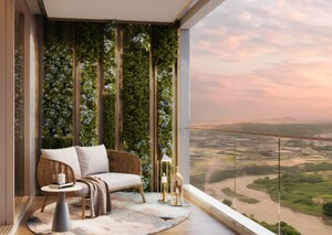 Bedroom in 4 BHK Apartment at Lodha Altero, Wakad – for Sale