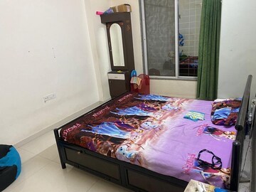 Bedroom in 3 BHK Apartment at Paravsakshi Apartments, Pimple Saudagar – for Rent