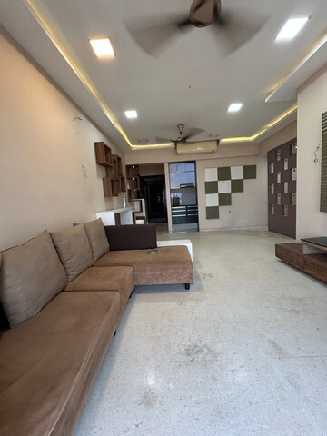 Living Room in 3 BHK Apartment at Runwal Elegante, Andheri West – for Sale
