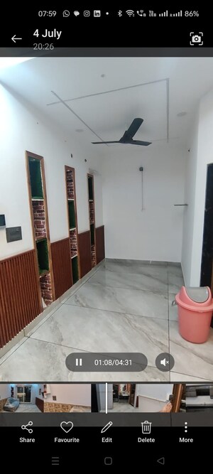 Bedroom in 3 BHK Builder Floor at Dhakoli – for Sale