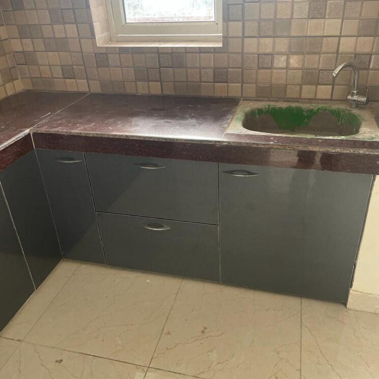 Kitchen, vashisht-heights 3 Bedroom 700 Sq.Ft. Apartment In Bharat Colony Faridabad 9077188