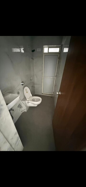 Bathroom in 3 BHK Apartment at Ojass Awantika CHS, Naupada – for Rent