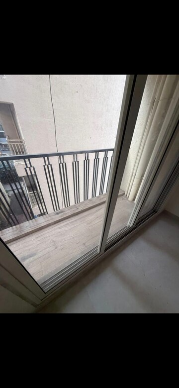 Balcony in 3 BHK Apartment at Ojass Awantika CHS, Naupada – for Rent