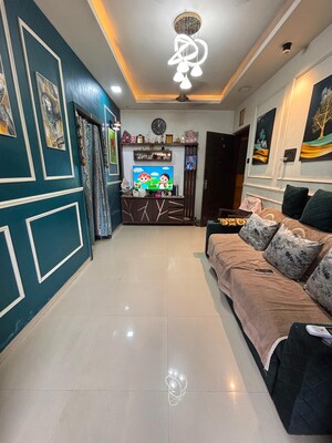 Living Room in 1 BHK Apartment at Rai Pandu Hari Enclave Phase I, Kalyan East – for Sale