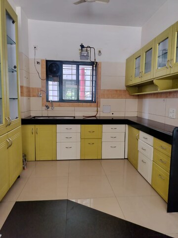 Kitchen in 3 BHK Apartment at Arun Sane Orchid Towers, Baner – for Rent