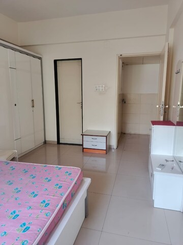 Bedroom in 3 BHK Apartment at Arun Sane Orchid Towers, Baner – for Rent