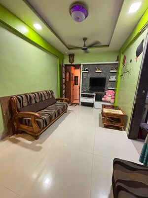 Living Room in 1 BHK Apartment at JH Regency Park, Kalyan East – for Sale
