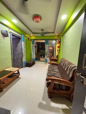 Living Room in 1 BHK Apartment at JH Regency Park, Kalyan East – for Sale