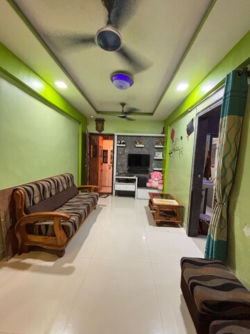Living Room in 1 BHK Apartment at JH Regency Park, Kalyan East – for Sale
