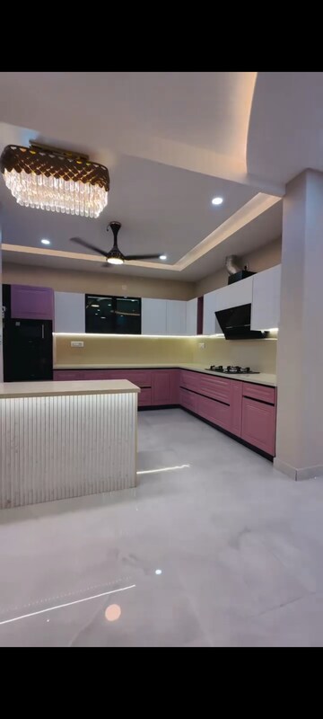 Kitchen in 4 BHK Builder Floor at TDI The Retreat, Sector 89 – for Sale