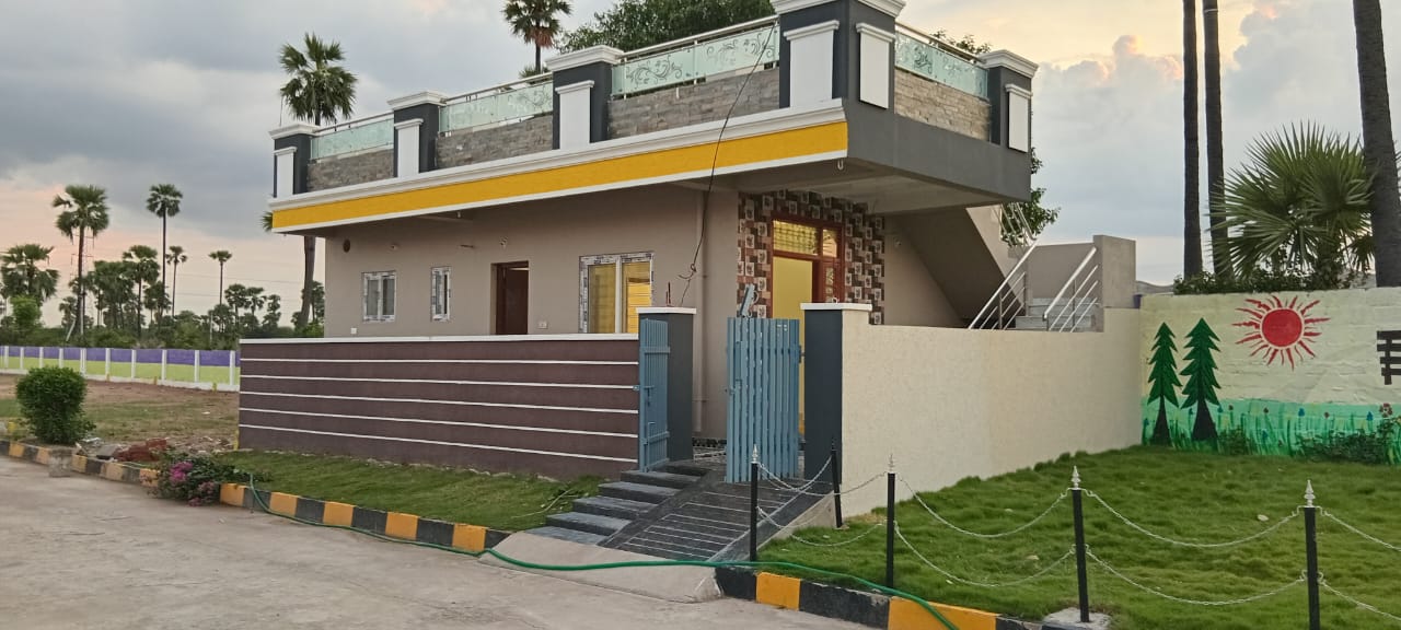 2 BHK + Pooja Room Independent House For Sale in VRR Homes